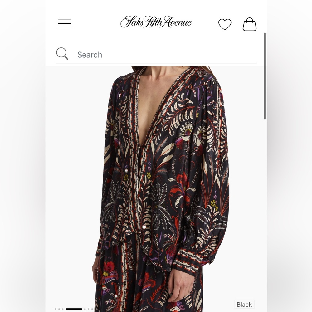 FARM Rio Multicolor Floral Blouse